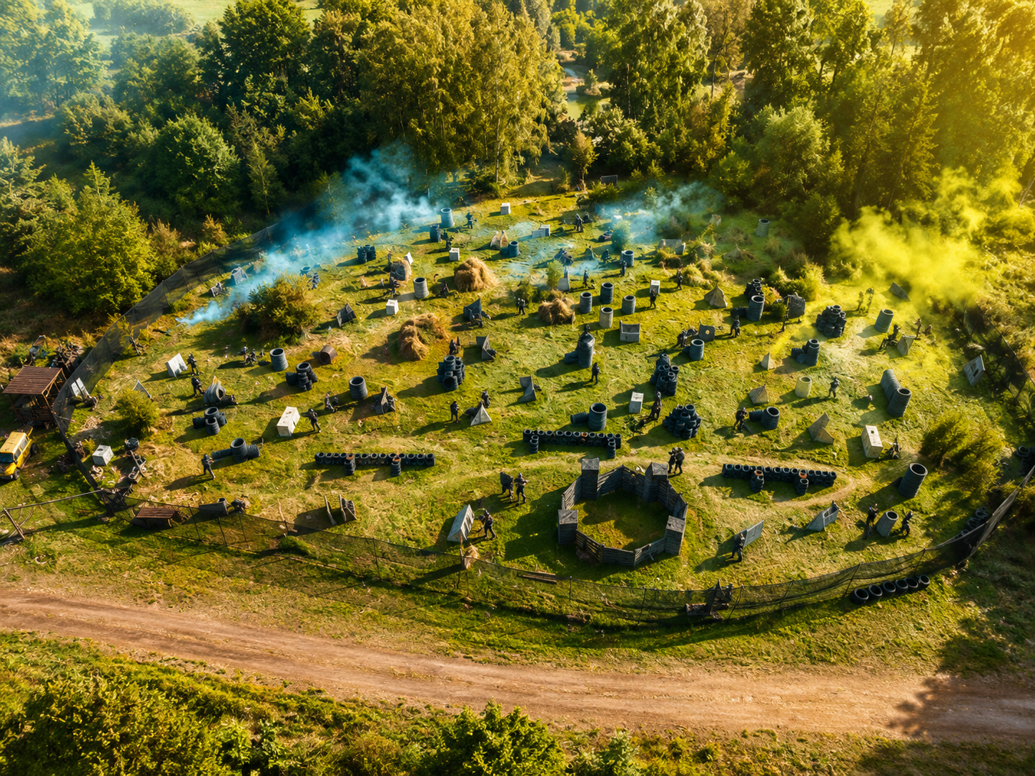 Pole gry Paintball Żory